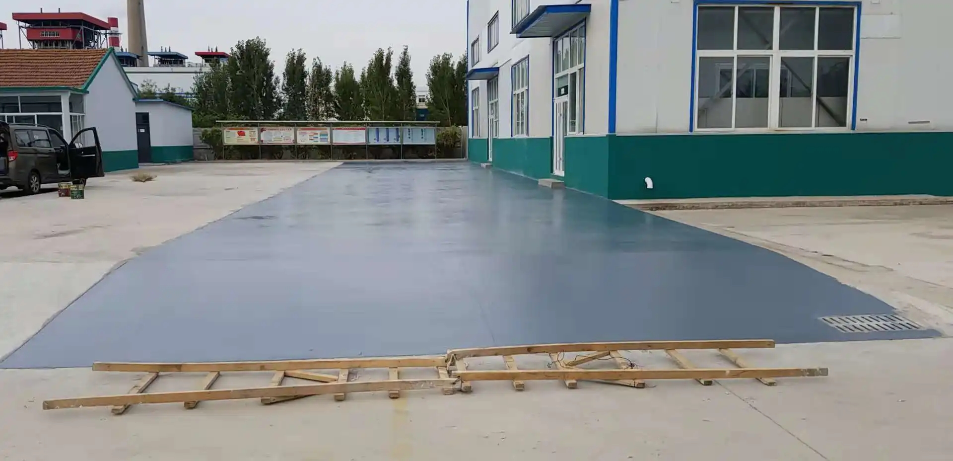 舟山车间厂房地坪漆修补翻新